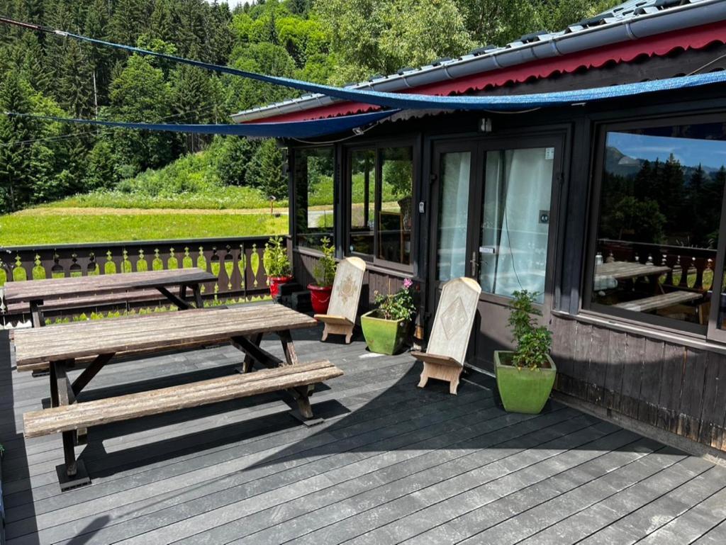 La Chanterelle - Mountain Lodge La Cote d'Arbroz Extérieur photo